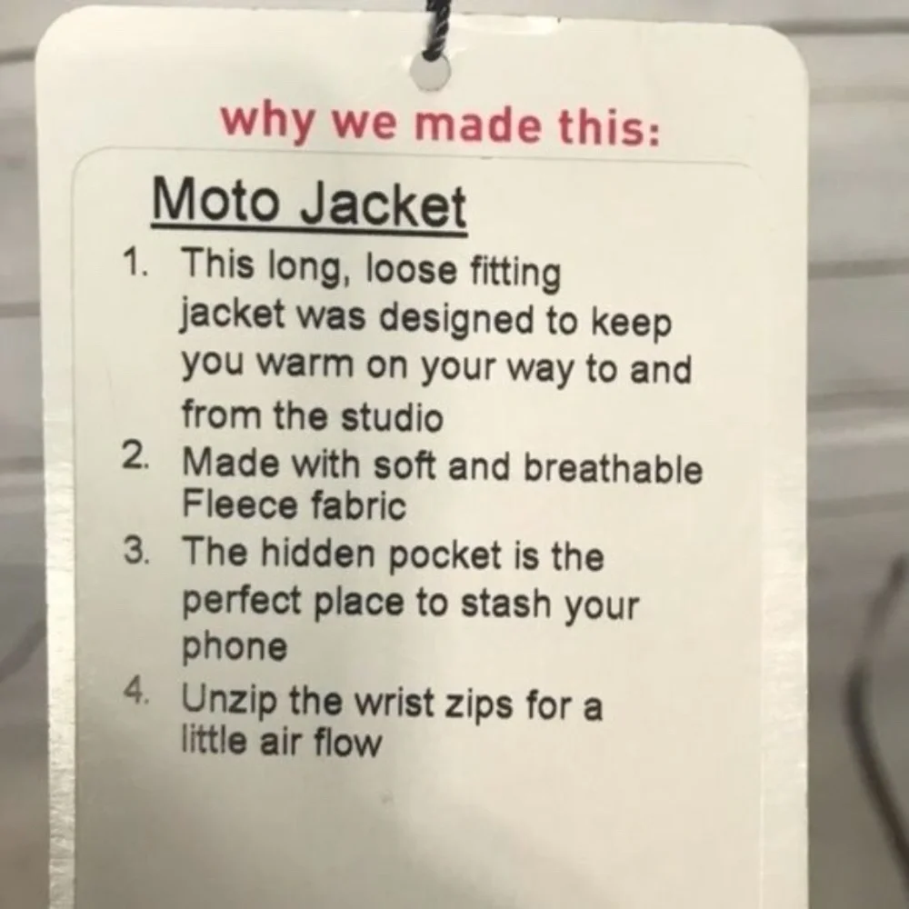 Lululemon Moto Jacket - Picture 11 of 11